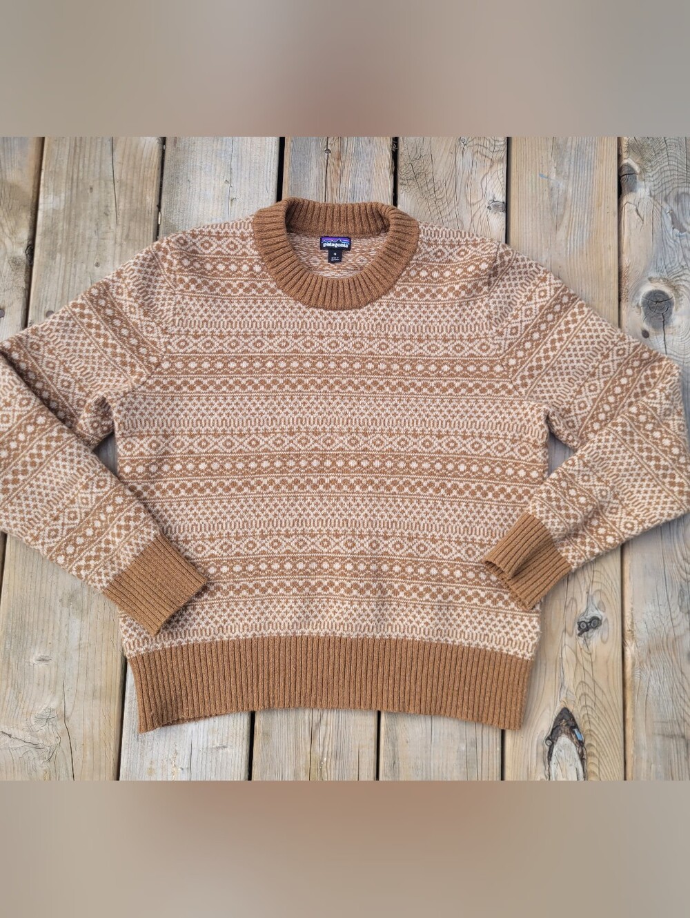 Patagonia Fair Isle Crewneck Sweater
